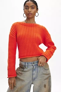 BDG Maria Boatneck Pullover Sweater