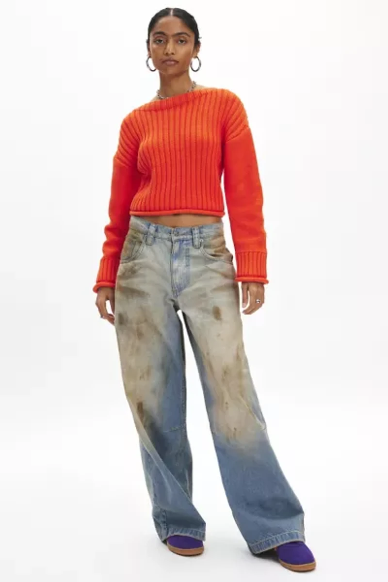 BDG Maria Boatneck Pullover Sweater