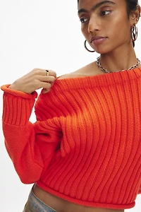 BDG Maria Boatneck Pullover Sweater