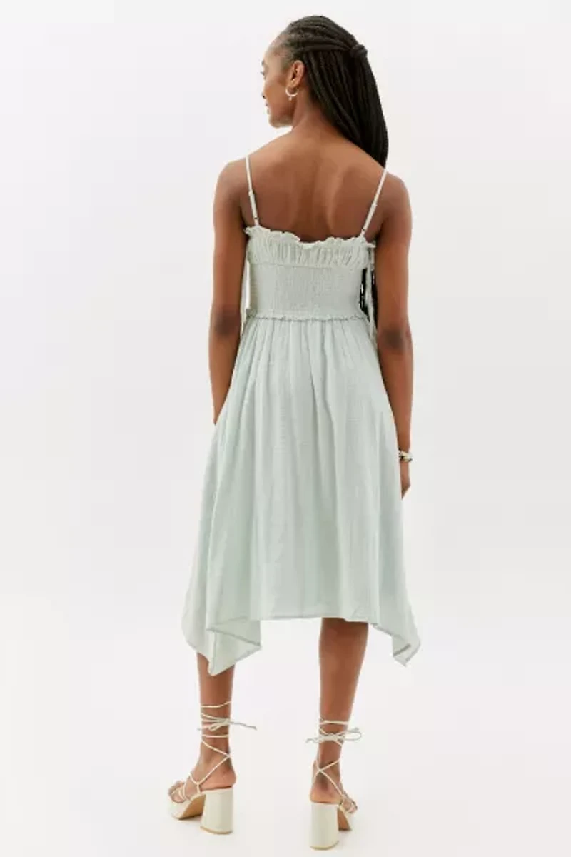 Douro Gauzey Midi Dress