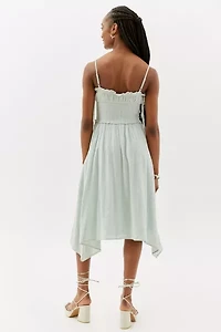 Douro Gauzey Midi Dress