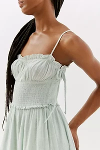 Douro Gauzey Midi Dress