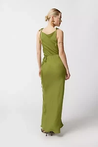 Margo Satin Maxi Dress