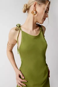 Margo Satin Maxi Dress