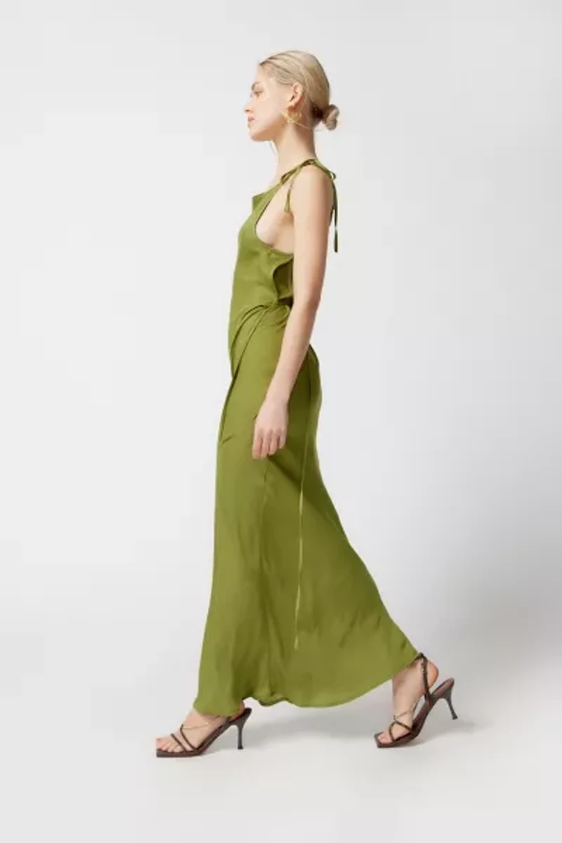 Margo Satin Maxi Dress