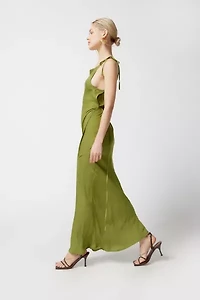 Margo Satin Maxi Dress