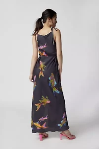 Margo Satin Maxi Dress
