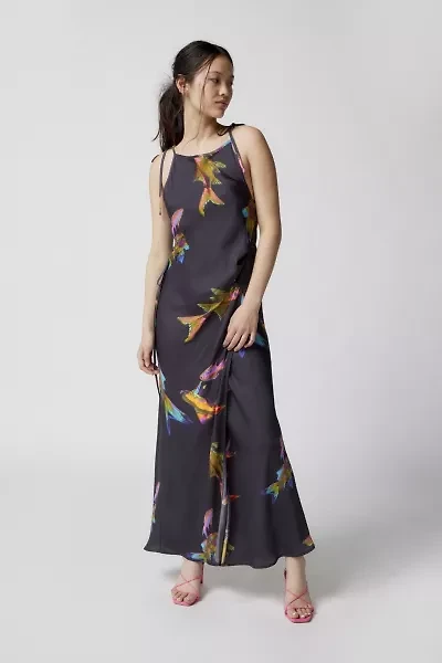 Margo Satin Maxi Dress