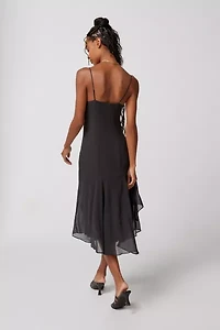Vickie Chiffon Midi Dress