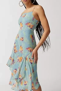 Vickie Chiffon Midi Dress