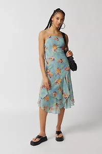 Vickie Chiffon Midi Dress