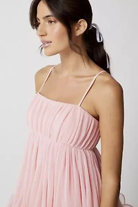 Luna Tiered Babydoll Mini Dress