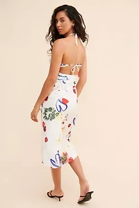 Everleigh Halter Midi Dress