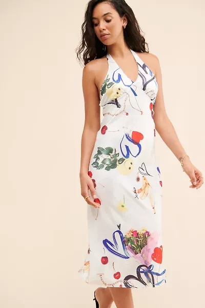 Everleigh Halter Midi Dress