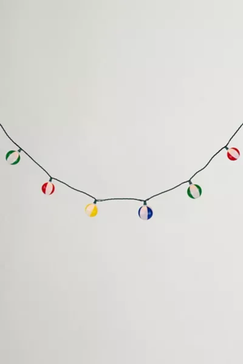 Beach Ball 6ft String Lights