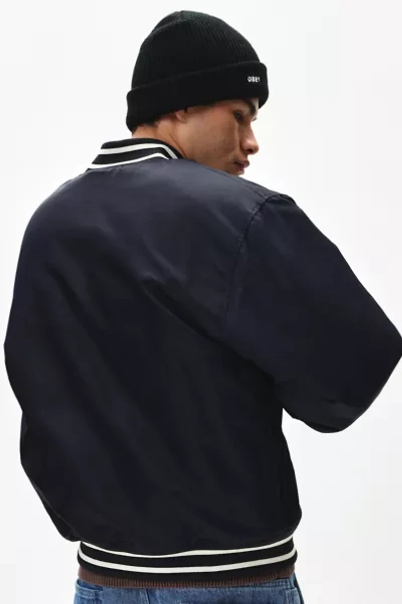 GUESS JEANS Patch Bomber Jacket
