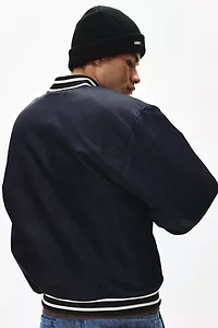 GUESS JEANS Patch Bomber Jacket