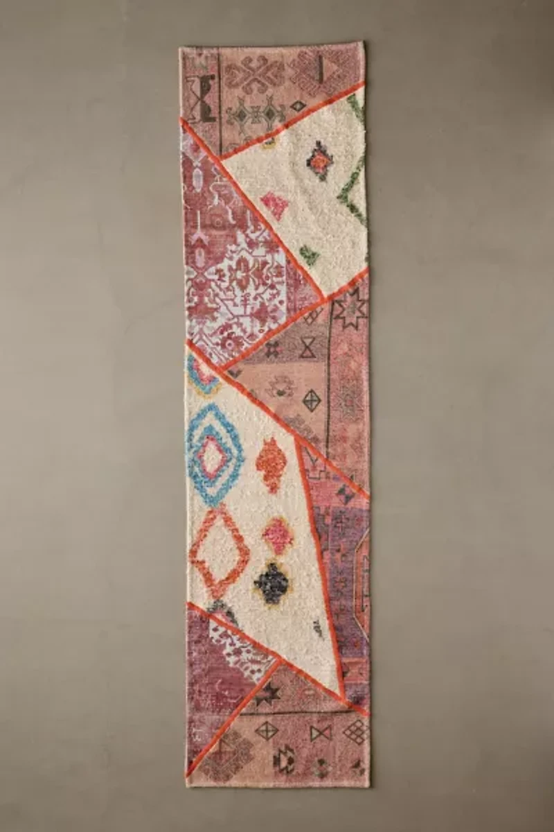 ReMADE By UO Remnants Patched Runner Rug