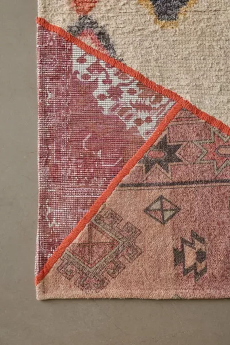 ReMADE By UO Remnants Patched Runner Rug