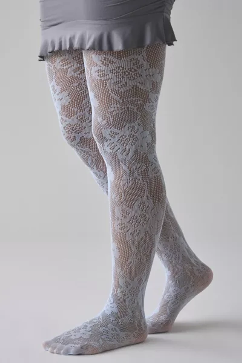 Ella Sheer Lace Tights