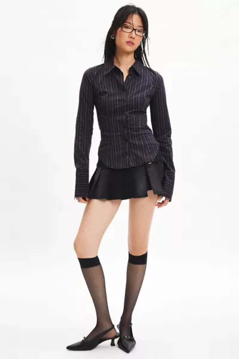 UO Leilani Slim Button Up Shirt