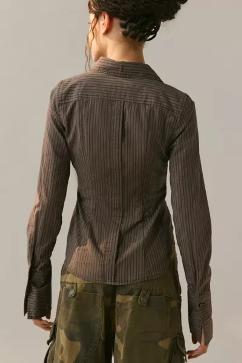 UO Leilani Slim Button Up Shirt