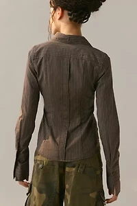 UO Leilani Slim Button Up Shirt