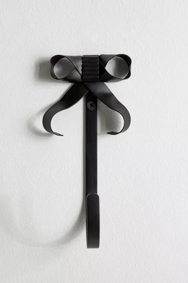 Marina Bow Shape Metal Wall Hook
