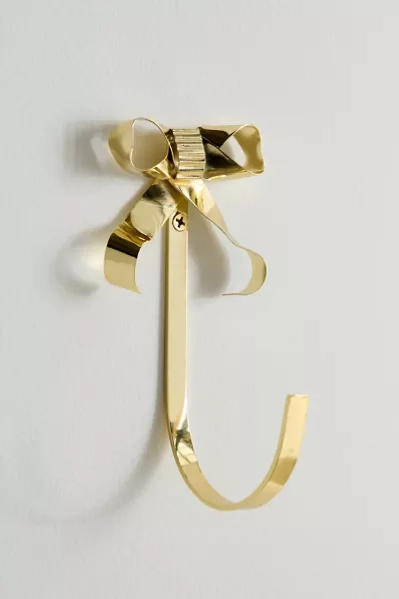 Marina Bow Shape Metal Wall Hook
