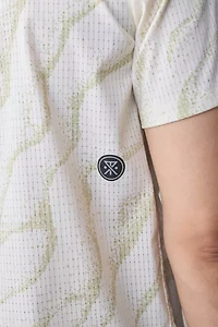 Roark Run Amok Bless Up Patterned Short Sleeve Shirt