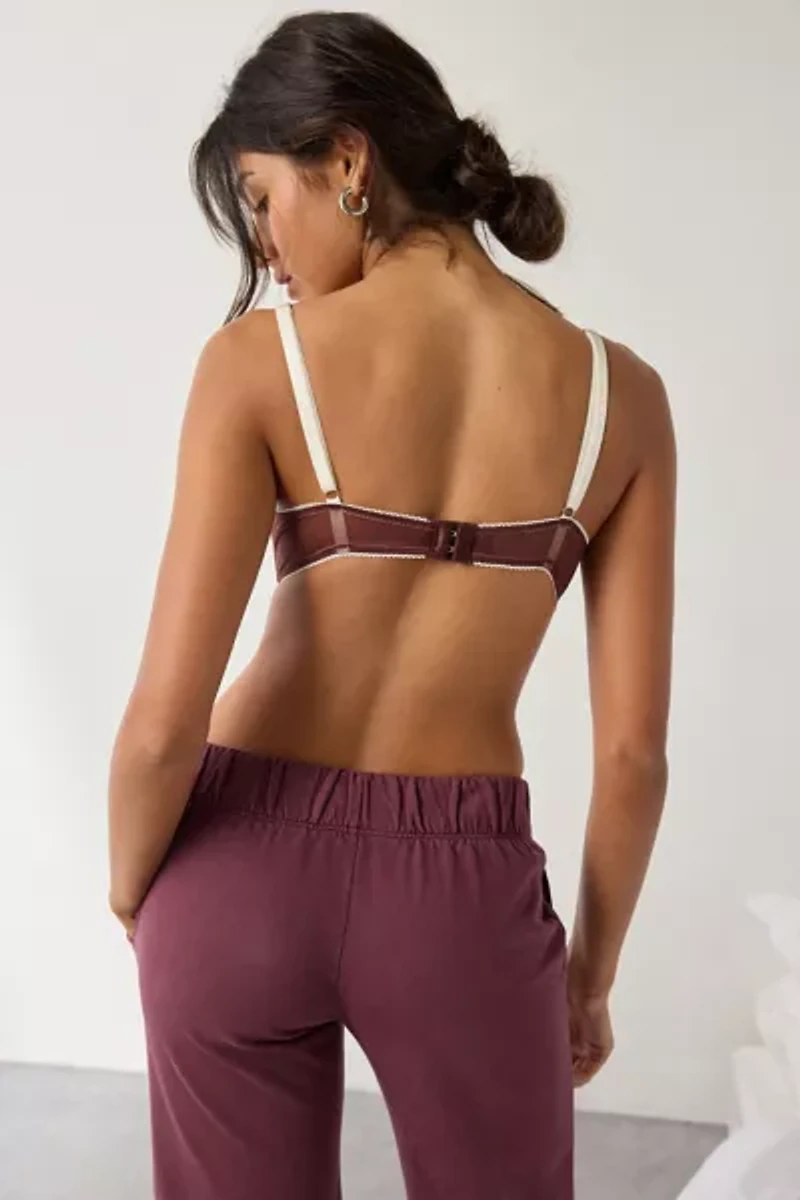 Out From Under Eva Angel Mesh Underwire Bra