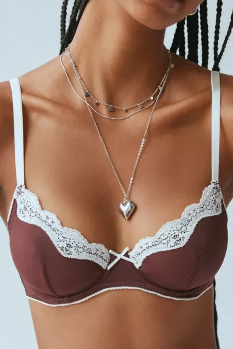 Out From Under Eva Angel Mesh Underwire Bra