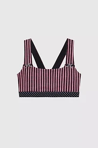Strawberry Western Coco Sports Bra