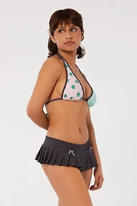 Strawberry Western Yumi Halter Bikini Top