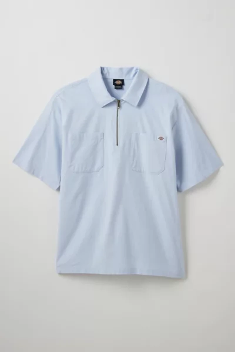 Dickies Ranch Quarter Zip Short Sleeve Shirt
