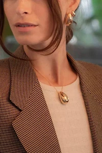 Deux Lions Jewelry Drop Chain Necklace