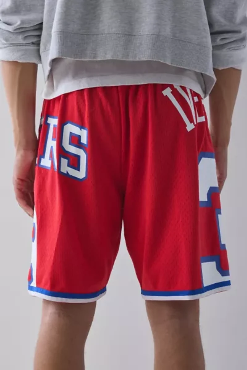 Mitchell & Ness NBA Philadelphia 76ers Allen Iverson Maxxed Basketball Short