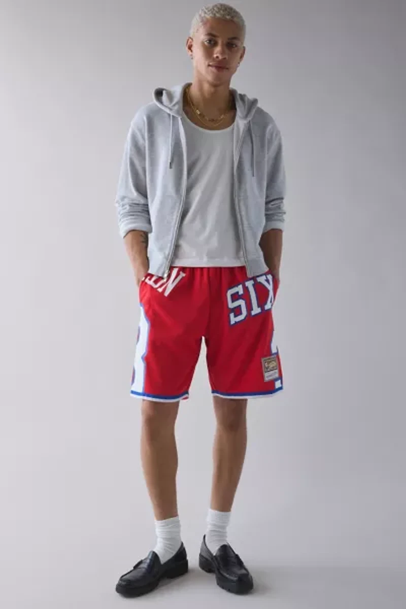 Mitchell & Ness NBA Philadelphia 76ers Allen Iverson Maxxed Basketball Short
