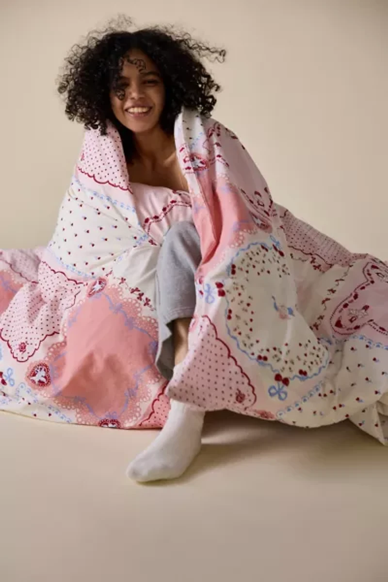 Galentine’s Pattern Core Duvet Cover Set