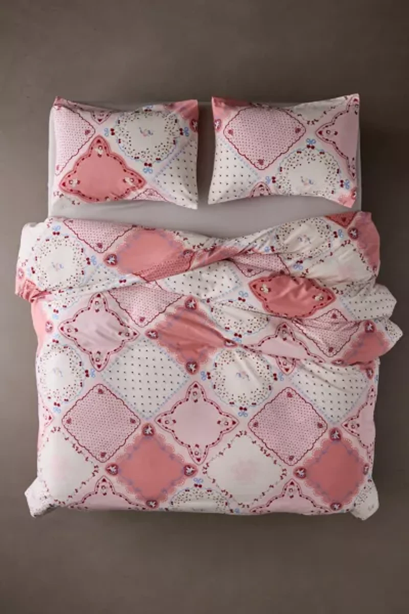 Galentine’s Pattern Core Duvet Cover Set