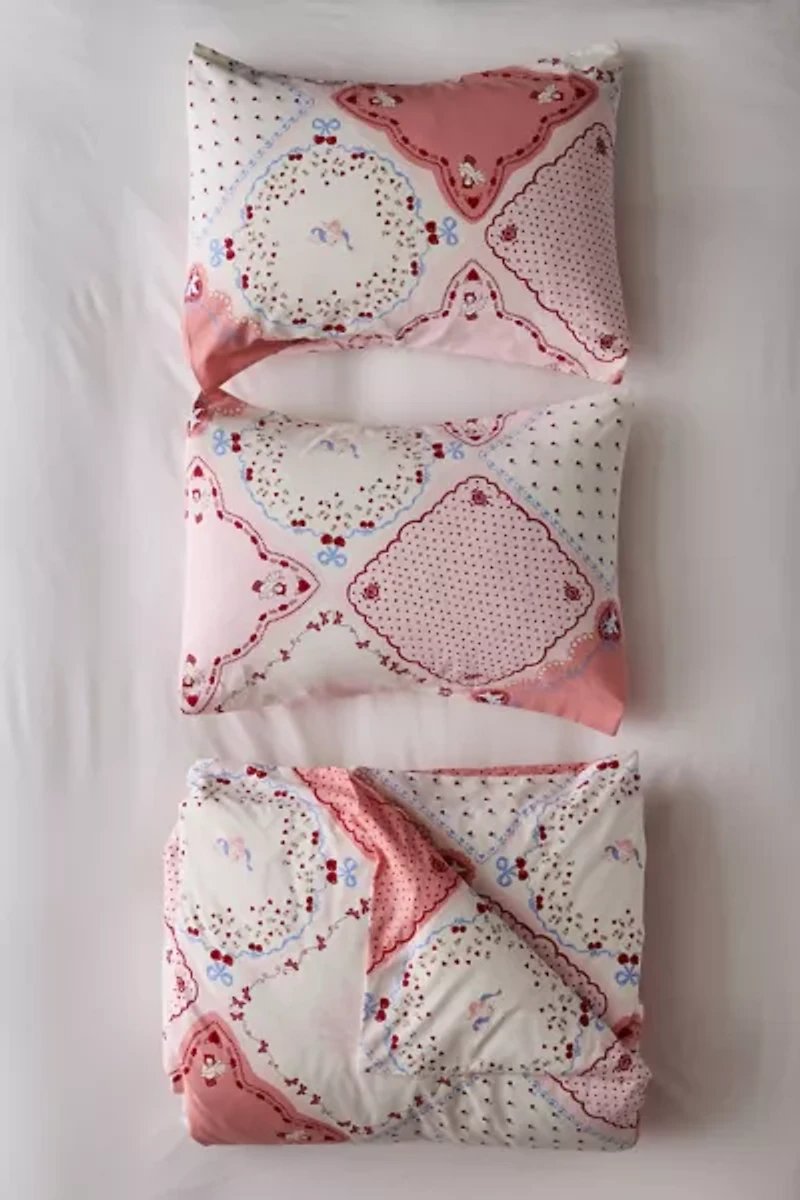 Galentine’s Pattern Core Duvet Cover Set