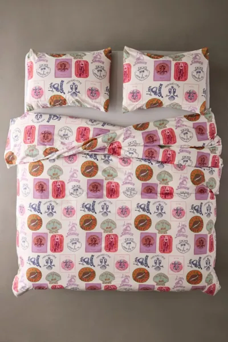 Coastal Vibes Core Duvet Cover Set