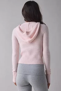 BDG Monet Knit Full-Zip Hoodie Sweater