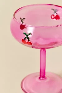 Cherry Icon Coupe Glass
