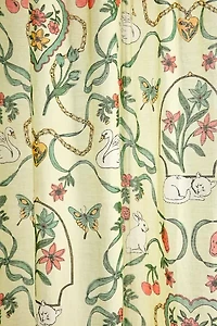 Mariya Icon Patterned Window Panel