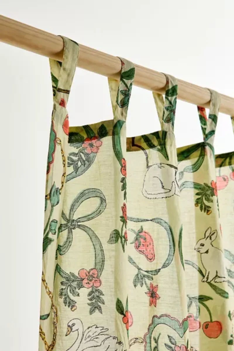 Mariya Icon Patterned Window Panel