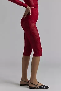 AFRM Gemma Lace Capri Pant