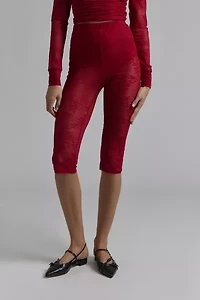 AFRM Gemma Lace Capri Pant