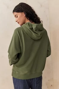 BDG Script Applique Hoodie Sweatshirt