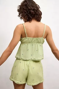 Out From Under Sage Floral Cami